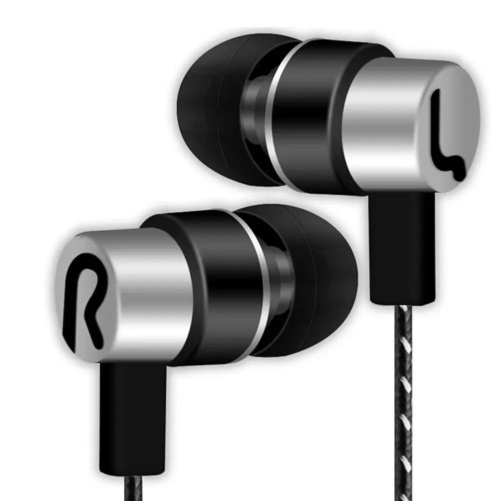 Écouteurs filaires intra-auriculaires, finition soignée