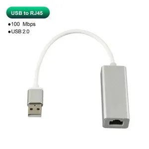 Adaptateur USB-C vers Ethernet Gigabit 1000 Mbps (USB 3.0 Type-C vers RJ45) pour MacBook et PC Windows 7