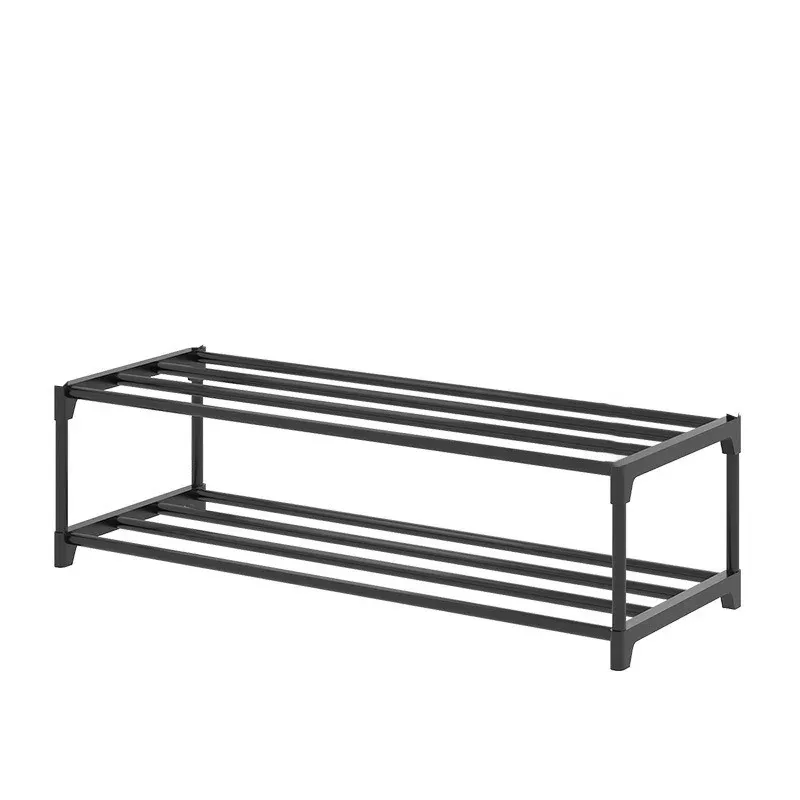 Étagère à chaussures pour placard, étagère réglable pour petits espaces, petit range-chaussures pour entrée, en métal robuste 5
