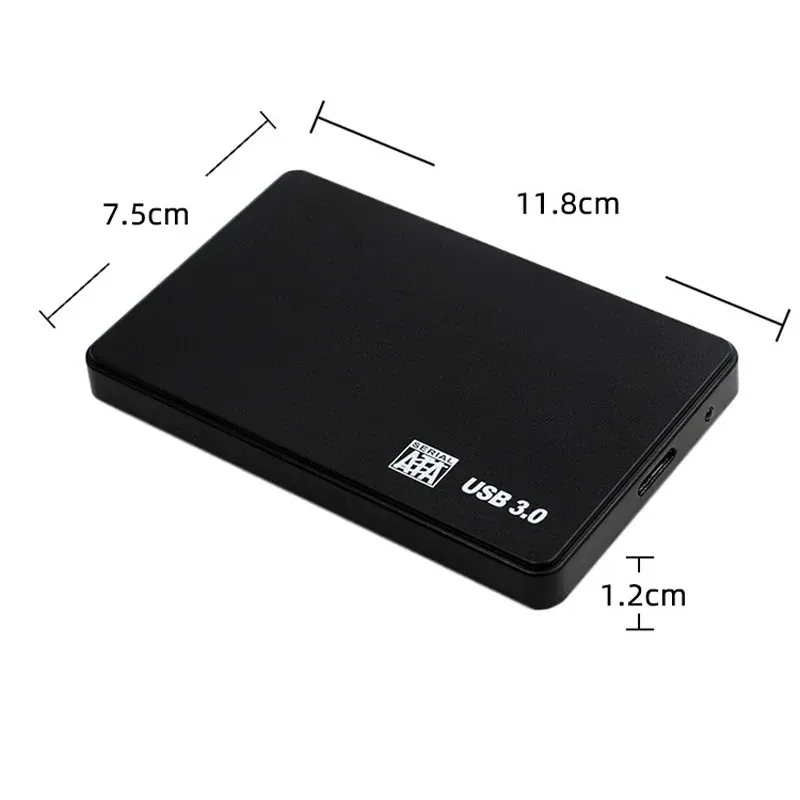 Boîtier de disque dur externe, connectique