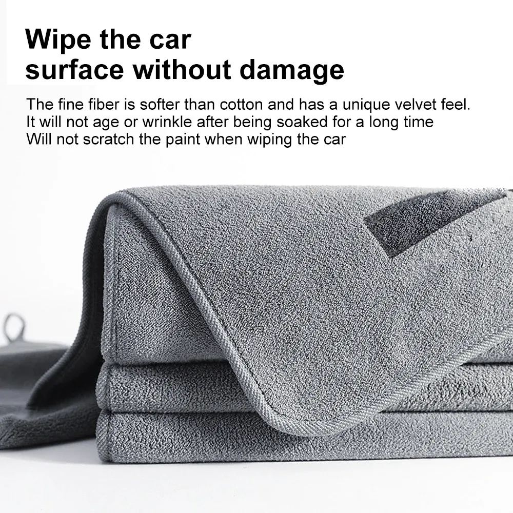 Serviette microfibre, finition impeccable