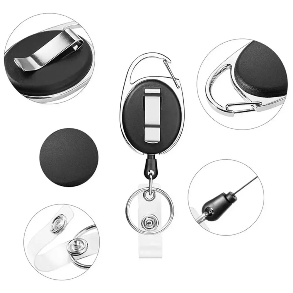 Porte-badge rétractable premium, mécanisme