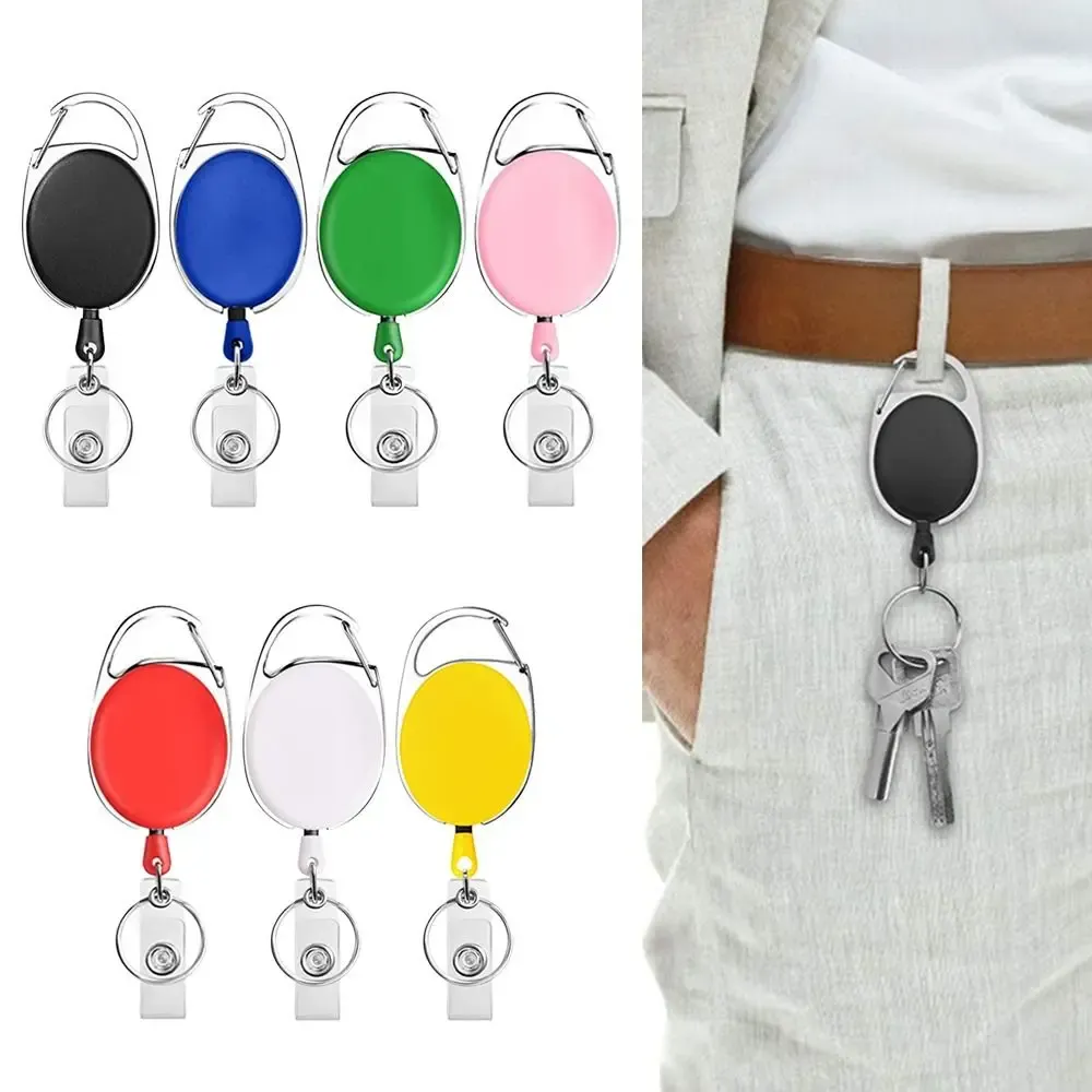Porte-badge rétractable premium, finition