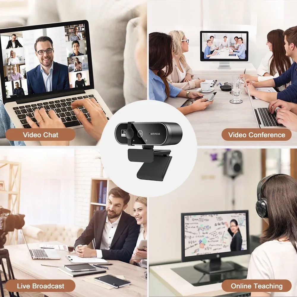 Détail de la webcam 4K