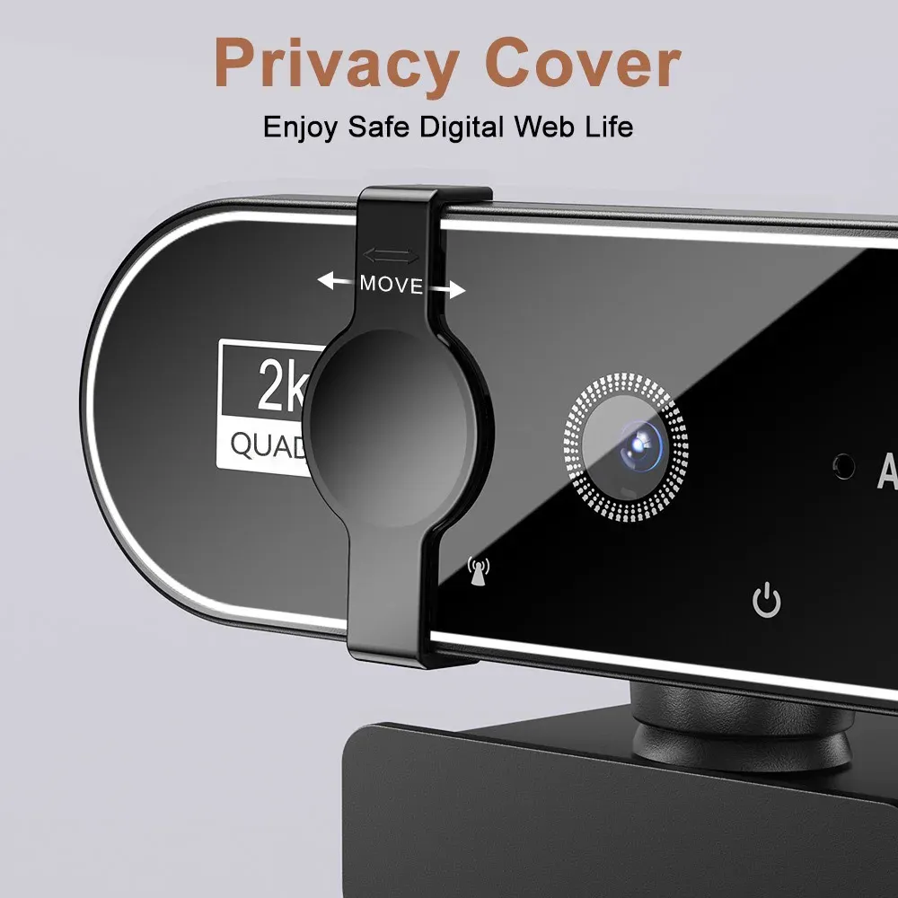 Webcam 4K en situation de streaming