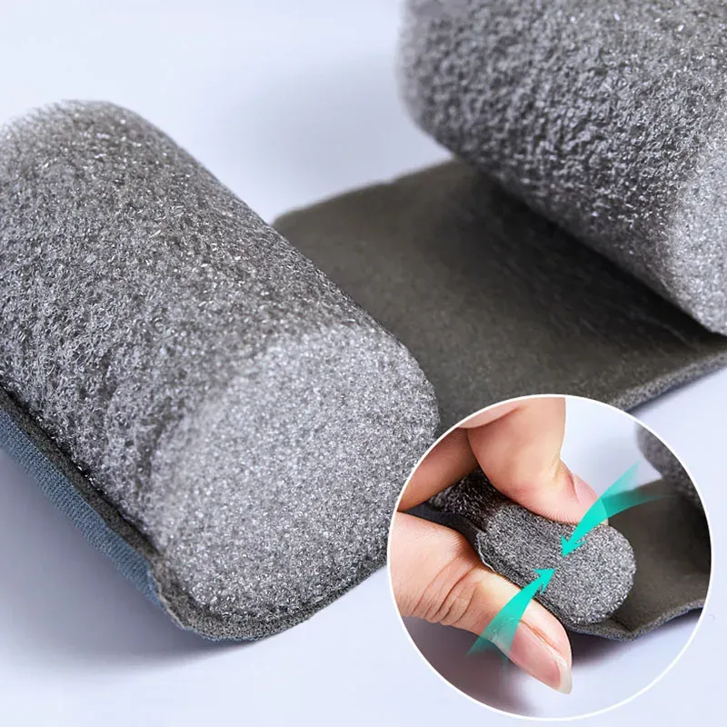 Bande d'étanchéité pour bas de porte, bouchon de tirage sous porte, bloqueur de mousse acoustique anti-bruit du vent, butoir de porte anti-insectes 4