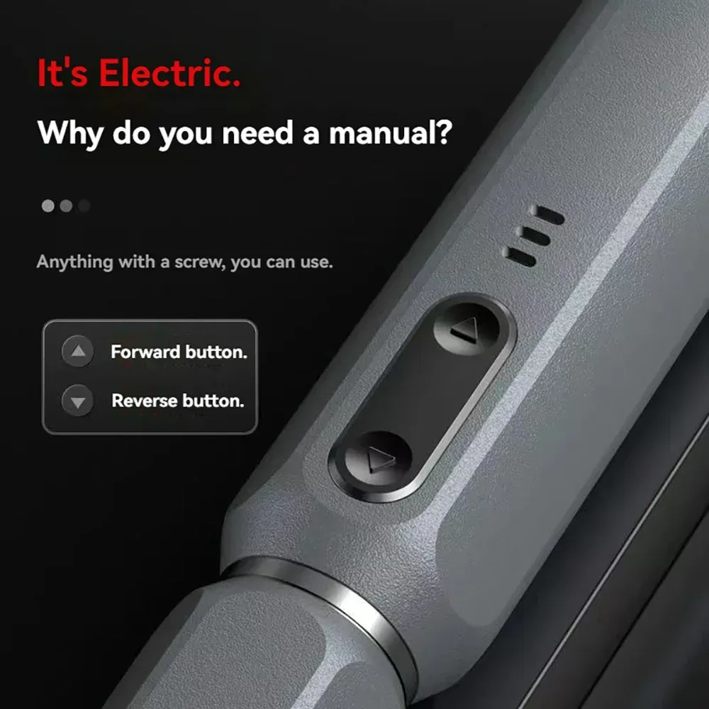 Le title is already in French, so I'll produce a clean, professional version without spammy keywords:

Mini tournevis électrique sans fil rechargeable au lithium, mode manuel et automatique 2