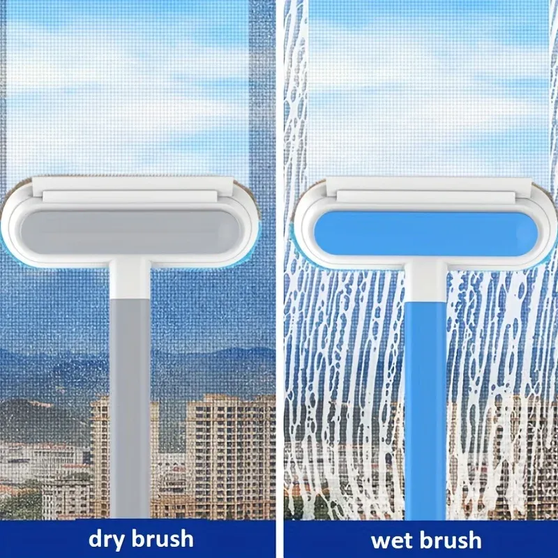 Brosse de nettoyage 3 en 1 pour vitres, vue d'ensemble