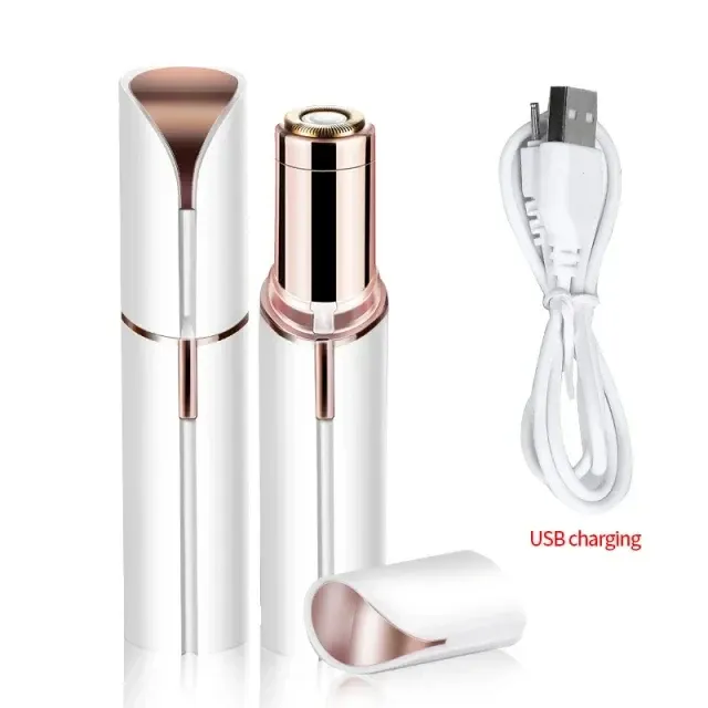 Épilateur visage pour femme, mini épilateur électrique portable pour lèvres, menton, aisselles et maillot 7