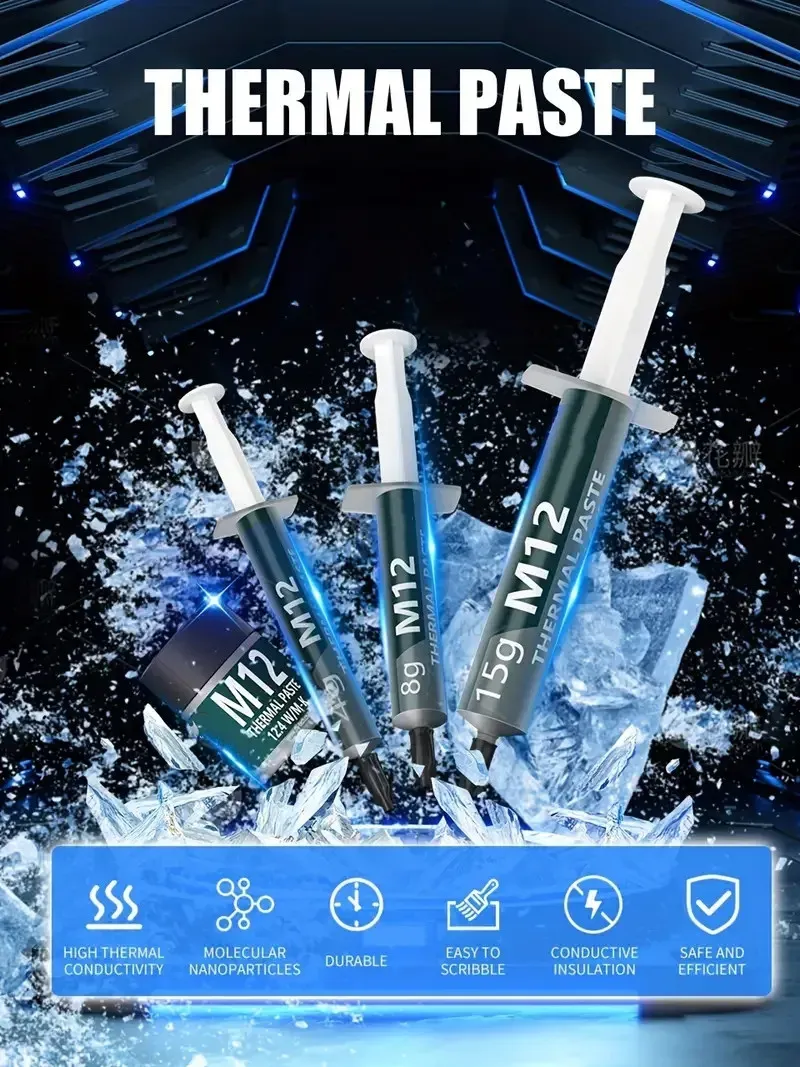 Pâte thermique conductrice, mise en situation