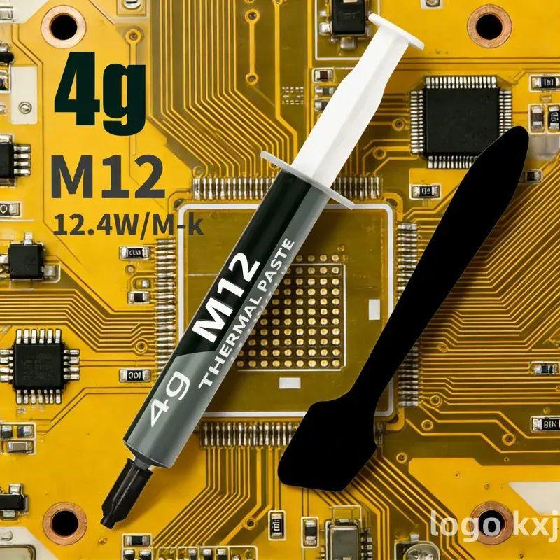 Pâte thermique conductrice 12,4 W/mK, 1 g / 4 g / 8 g / 15 g / 30 g, pour PC gaming, PS5, refroidissement CPU et GPU 20