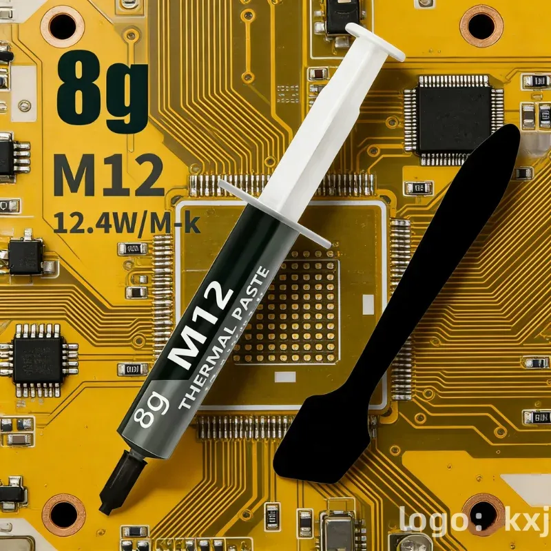 Pâte thermique conductrice 12,4 W/mK, 1 g / 4 g / 8 g / 15 g / 30 g, pour PC gaming, PS5, refroidissement CPU et GPU 19