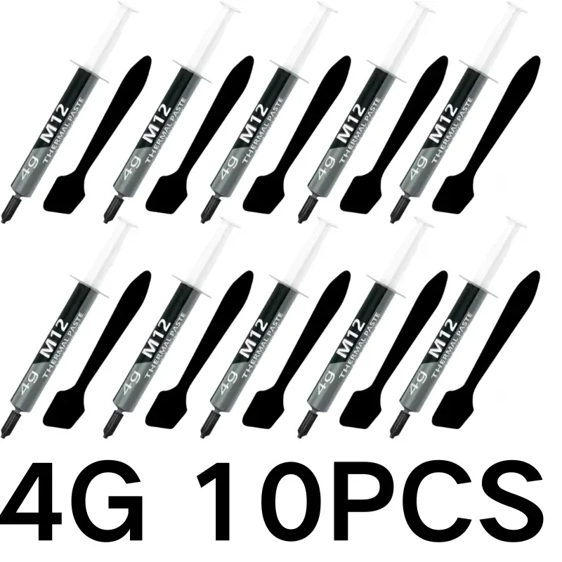 Pâte thermique conductrice 12,4 W/mK, 1 g / 4 g / 8 g / 15 g / 30 g, pour PC gaming, PS5, refroidissement CPU et GPU 11
