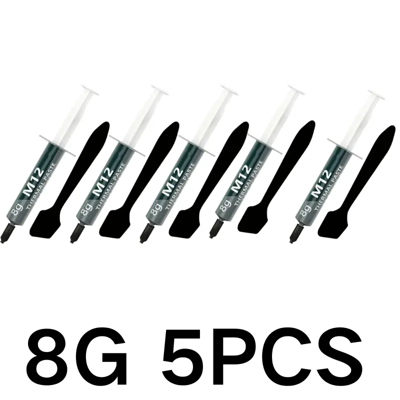 Pâte thermique conductrice 12,4 W/mK, 1 g / 4 g / 8 g / 15 g / 30 g, pour PC gaming, PS5, refroidissement CPU et GPU 14