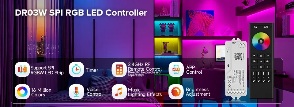 Ruban LED FCOB pour décoration intérieure