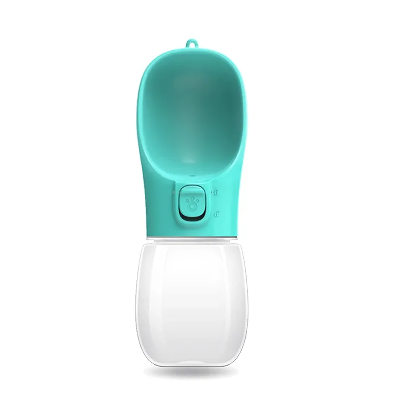 Gourde portable pour chien avec mangeoire, idéale en voyage et en plein air, anti-fuite, pour petits et grands chiens 10