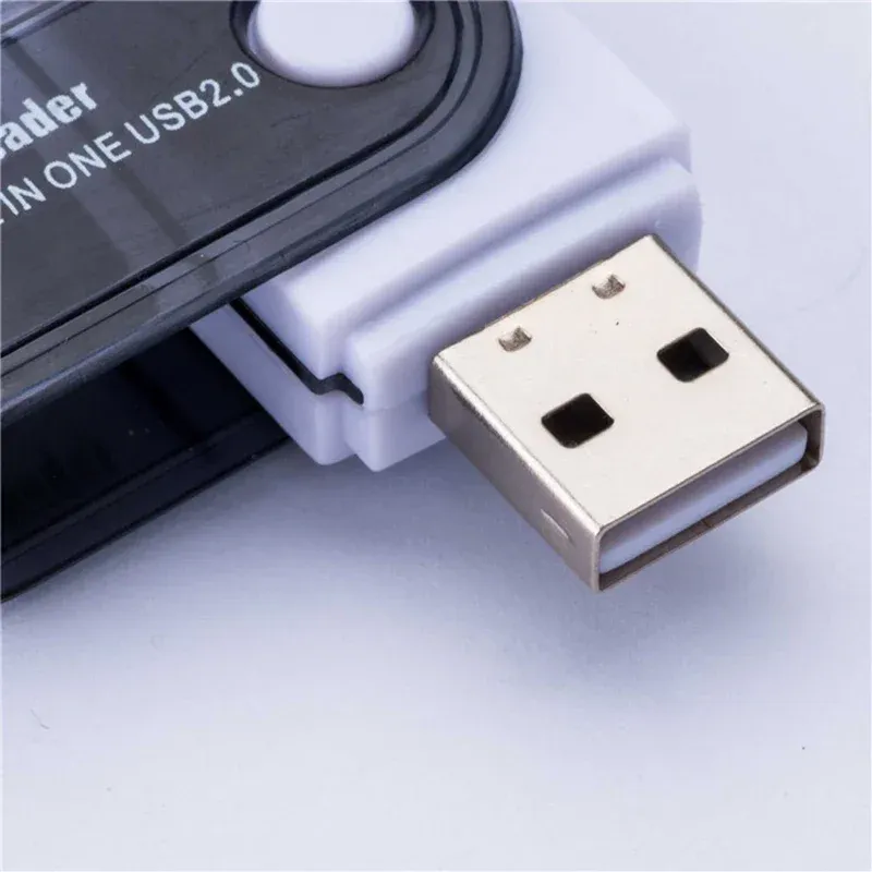 Lecteur de carte mémoire USB 4 en 1, pour ordinateur et smartphone