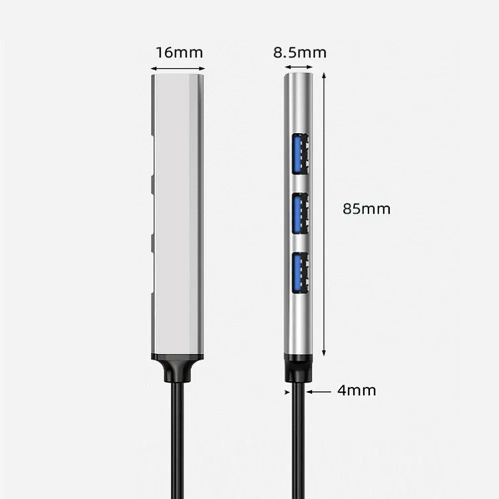 Hub USB-C multiport en situation d'utilisation