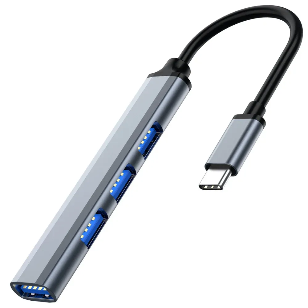 Hub USB-C multiport au bureau