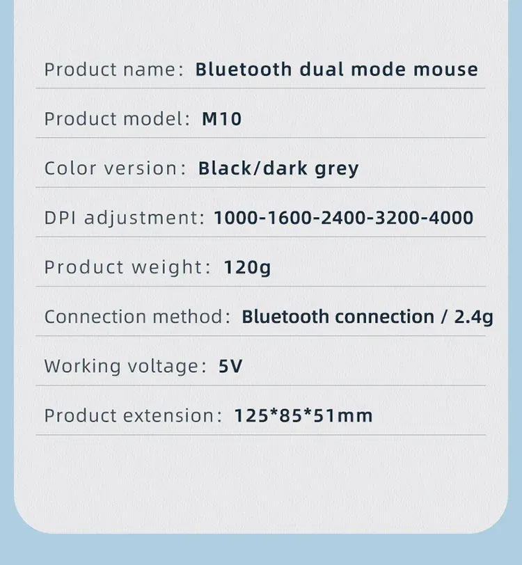 Souris sans fil ergonomique, vue finale
