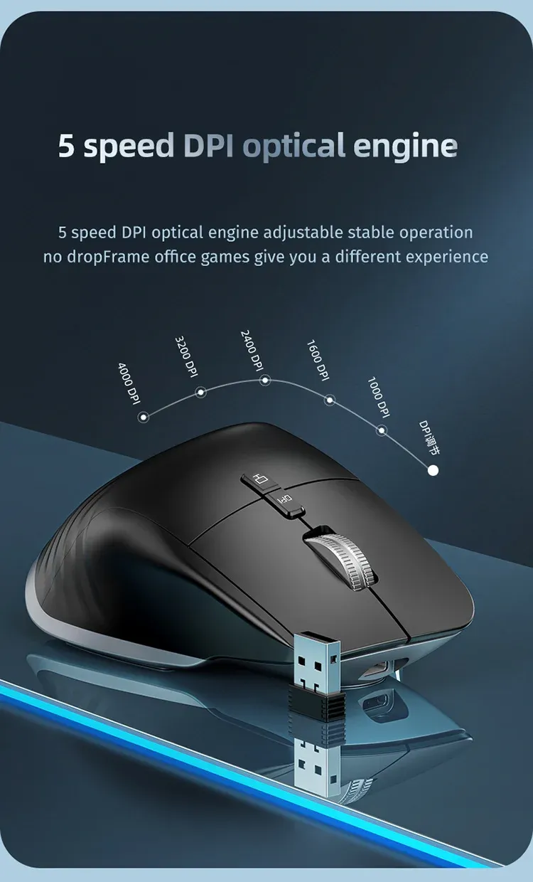 Souris gaming RVB en gros plan