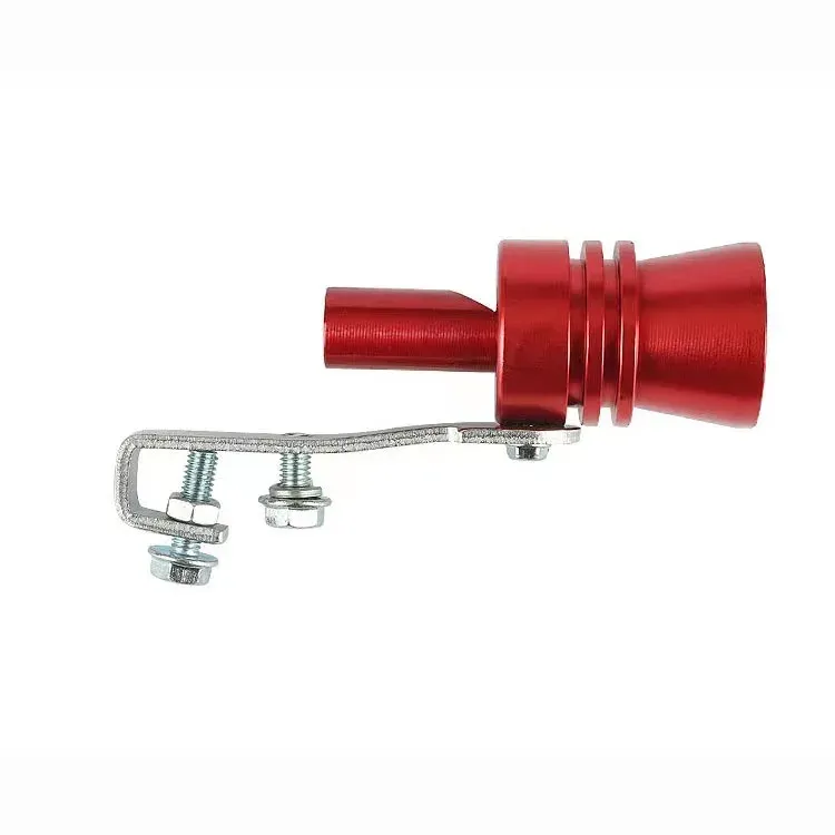 Sifflet turbo en aluminium, détail du design