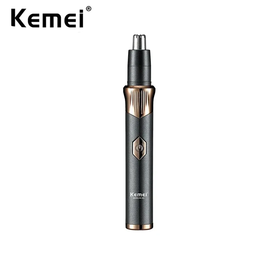Tondeuse à sourcils électrique rechargeable Kemei pour oreilles et nez, indolore, professionnelle, pour hommes et femmes, charge rapide USB-C - Image 1