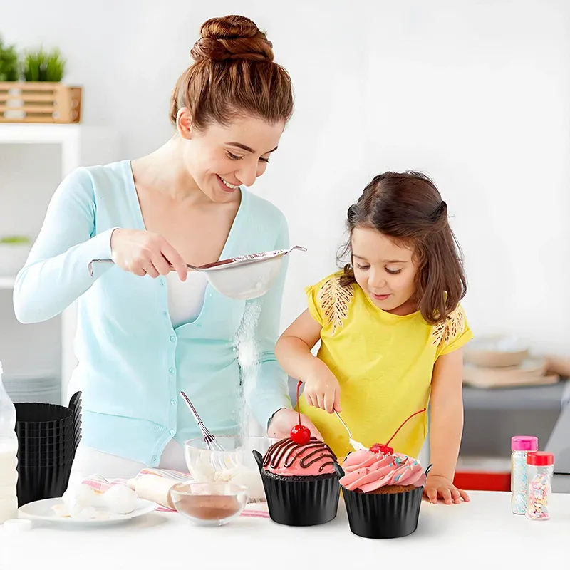 Ramequins en silicone pour desserts