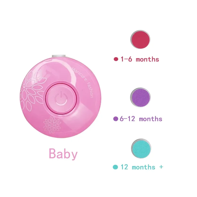 Coupe-ongles électrique pour bébé, lime à ongles pour enfant, ciseaux de manucure pour nourrissons, kit d'hygiène pour bébé, coupe-ongles pour nouveau-né 12