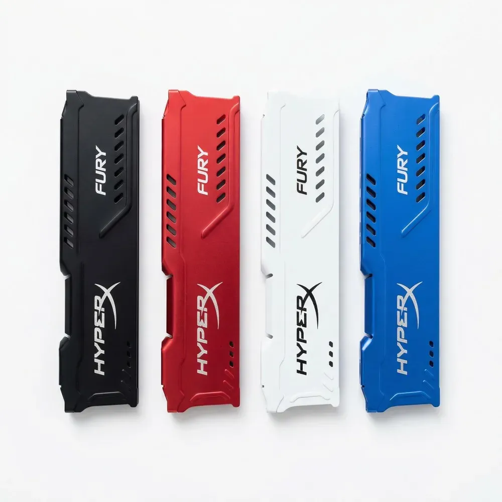 Dissipateur thermique en aluminium pour mémoire de bureau TISHRIC, compatible DDR5, DDR4, DDR3, DDR2 et DDR1, avec pad thermique