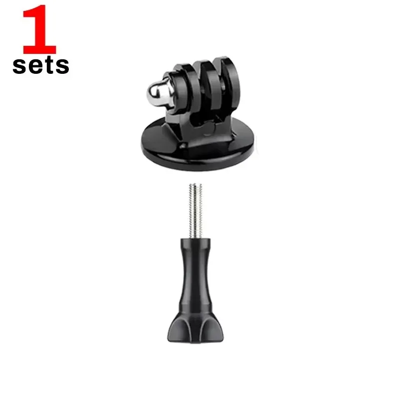 Lot de 1 à 5 adaptateurs de montage pour trépied de caméra d'action à vis 1/4 pouce, compatibles GoPro Hero 10 à 13, DJI Osmo Action et Xiaomi 8