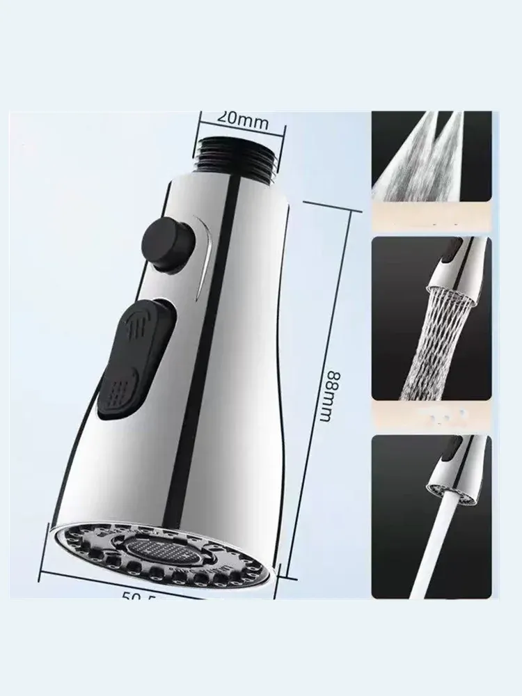 Robinet multifonctionnel, bec extensible