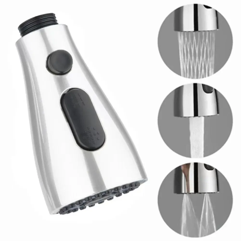 Filtre de robinet multifonctionnel pour évier de cuisine, douchette pulvérisatrice, buse extensible, tête de robinet pour salle de bain et toilettes 10