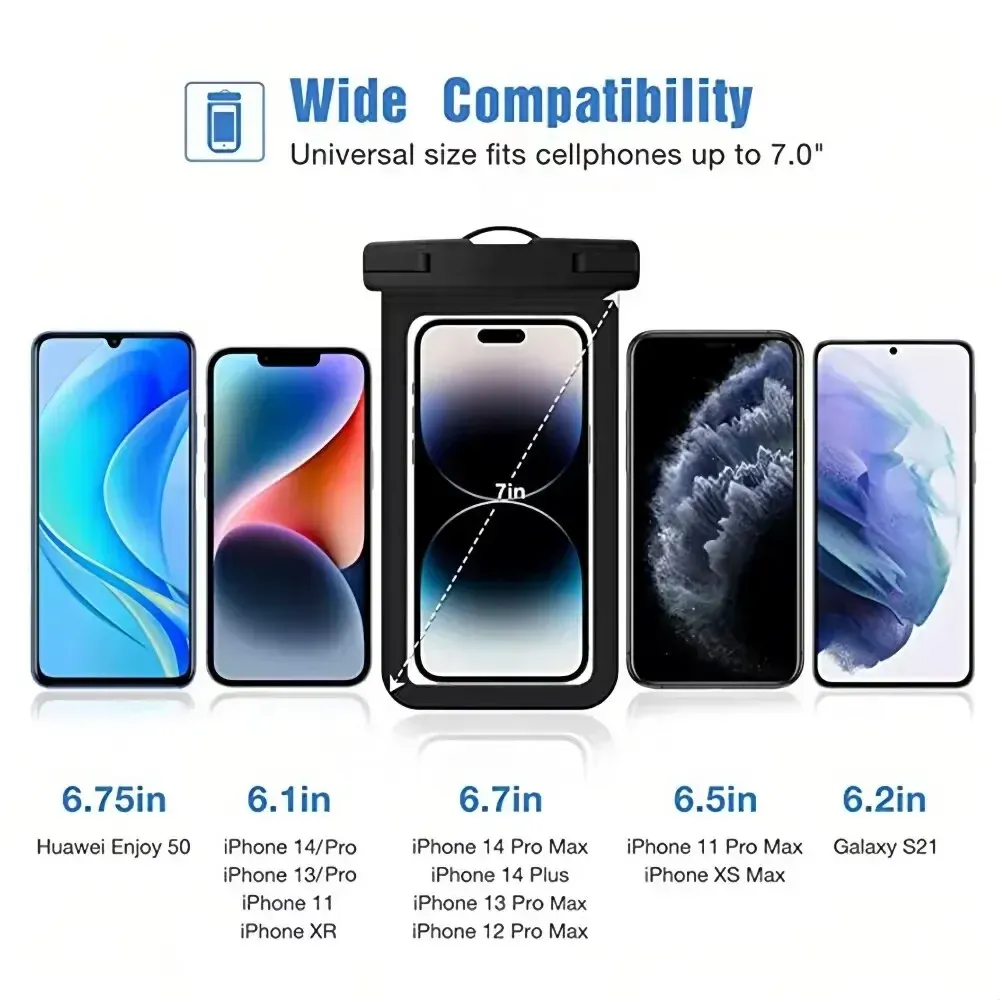Étui étanche universel pour smartphone, présentation produit