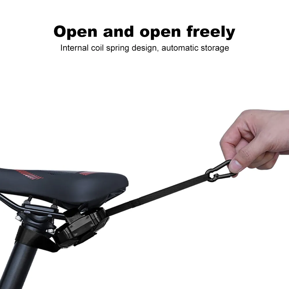 Sangle de remorquage portable pour enfants, laisse parent-enfant rétractable pour vélo - Image 1
