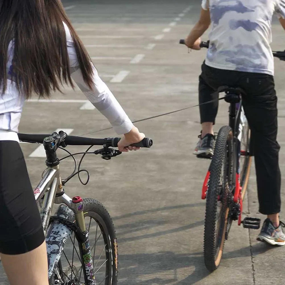 Sangle de remorquage portable pour enfants, laisse parent-enfant rétractable pour vélo 2