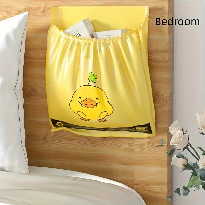 Sac poubelle adhésif jetable pour voiture, lot de 15, sac de rangement suspendu multifonction pour habitacle, petit sac plastique 4