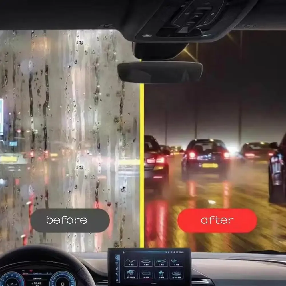 Nettoyant pour film d'huile automobile en situation