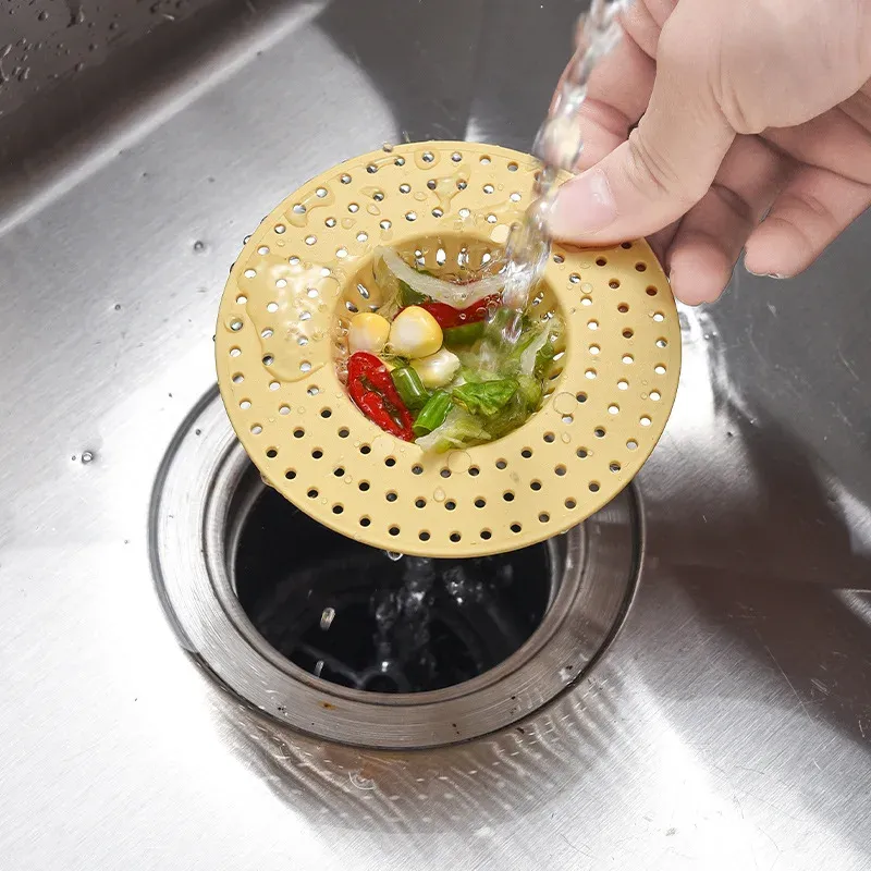 Filtre d'évier en maille, attrape-déchets et cheveux pour cuisine et salle de bain 5