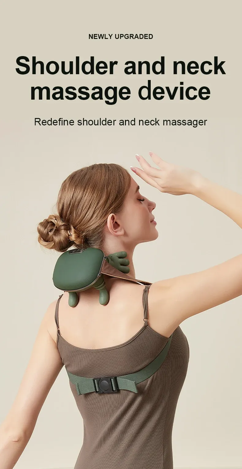 Masseur bionique 4D pour le cou et les épaules, vue de détail