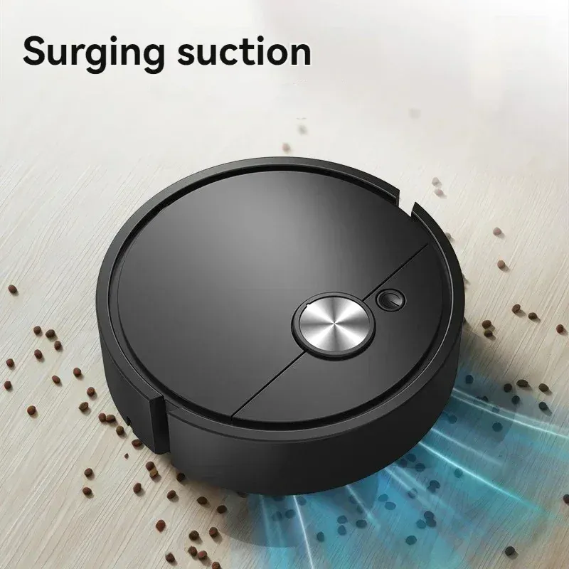 Robot aspirateur balayeur automatique 5 en 1 intelligent pour la maison, mini machine de nettoyage avec chargeur USB 2
