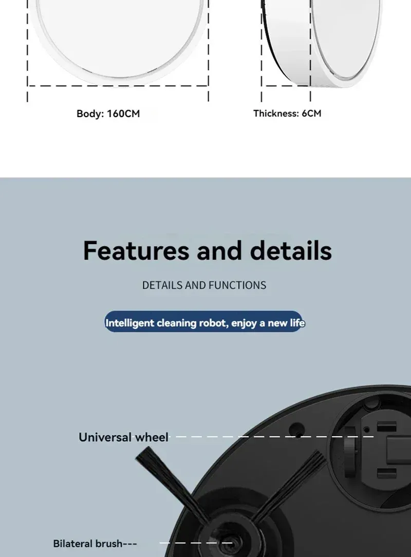 Robot de nettoyage intelligent dans un intérieur lumineux