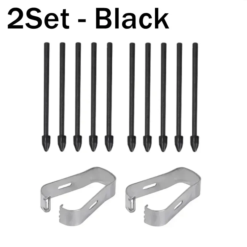 Pointe de rechange en métal pour stylet tactile Samsung Galaxy S24, S24 Ultra, Tab S9, S9 Ultra, S9 FE et S Pen 14
