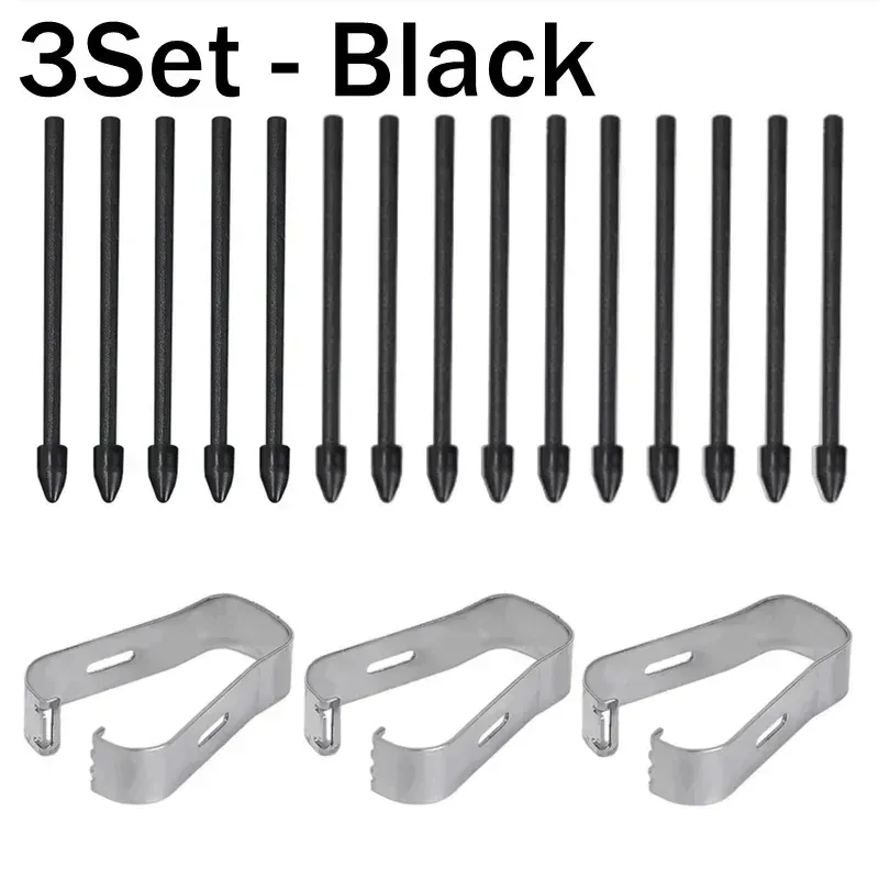 Pointe de rechange en métal pour stylet tactile Samsung Galaxy S24, S24 Ultra, Tab S9, S9 Ultra, S9 FE et S Pen 9