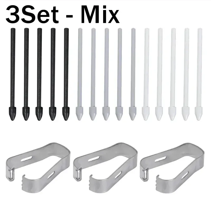 Pointe de rechange en métal pour stylet tactile Samsung Galaxy S24, S24 Ultra, Tab S9, S9 Ultra, S9 FE et S Pen 8