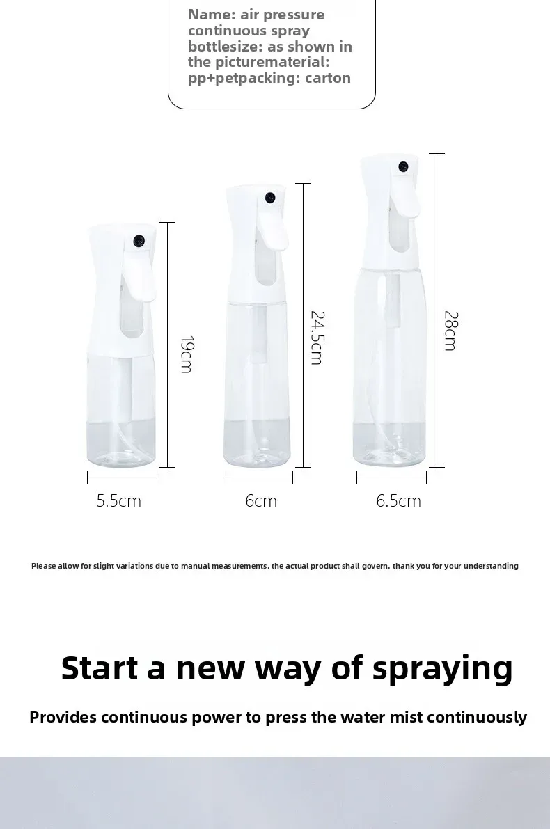 Détail du design de la bouteille pulvérisatrice