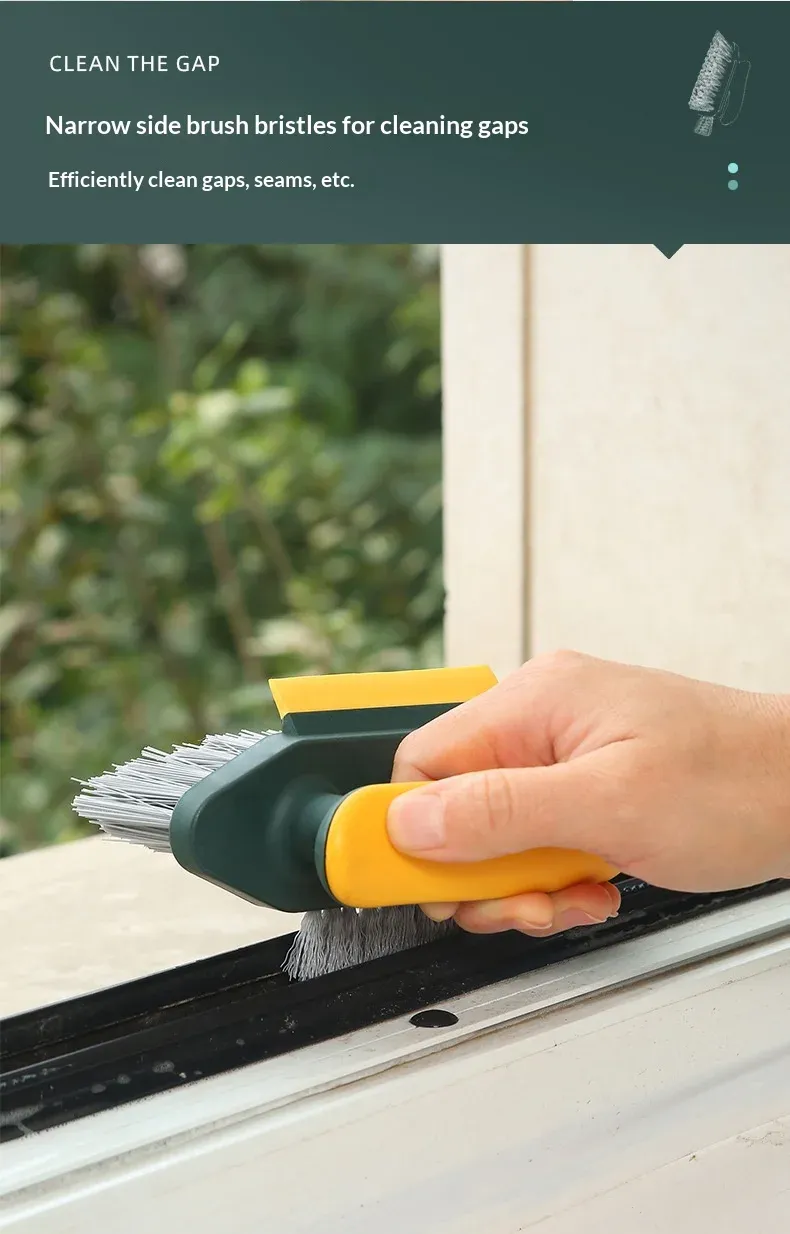 Grattoir en caoutchouc souple sur surface lisse