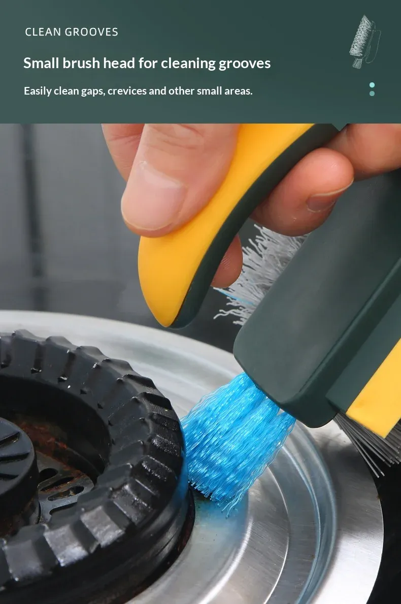 Brosse pour les coins morts des murs