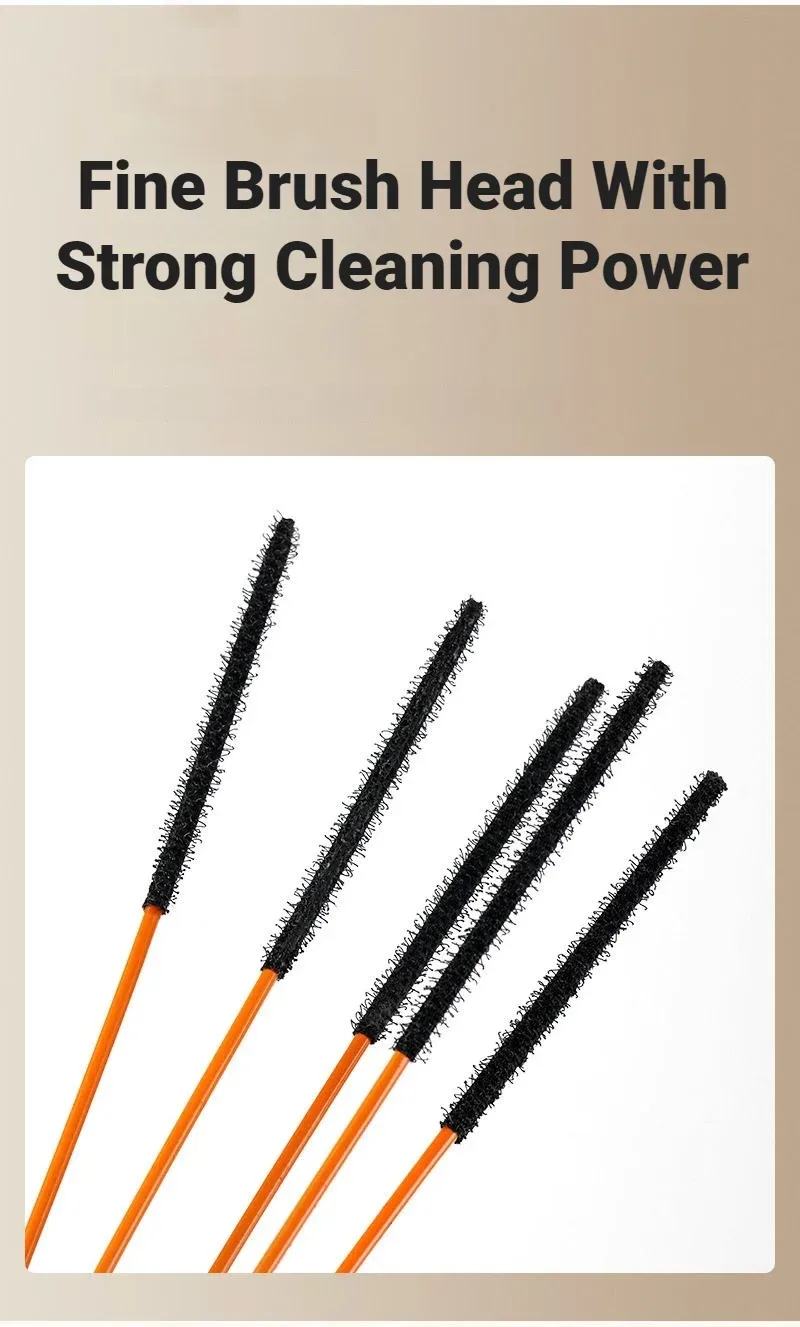 Tête de brosse fine nettoyante
