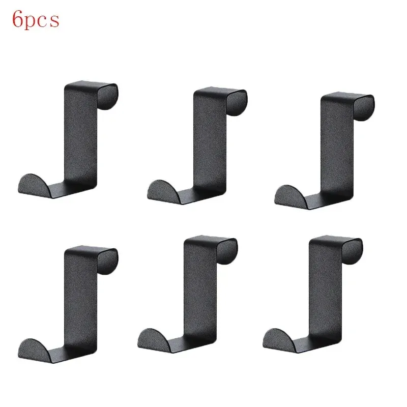 Crochet de porte multifonction en acier inoxydable pour vêtements, cuisine, chambre et salle de bain 15